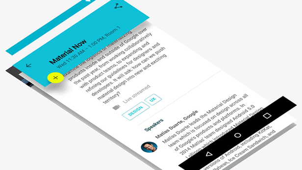 Material Design - Google 制定的網頁設計標準-網頁設計,Material Design，行動裝置